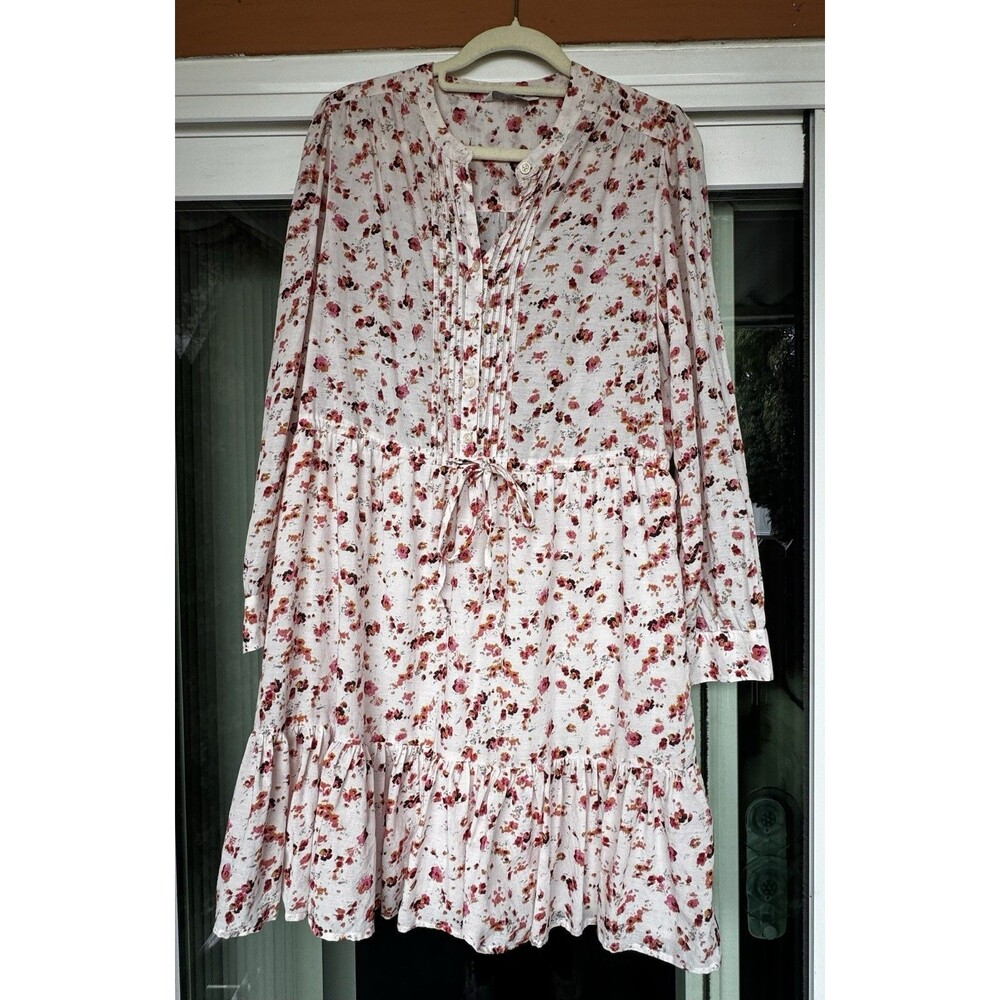 Lucky Brand Baby Doll Floral Dress Size Medium